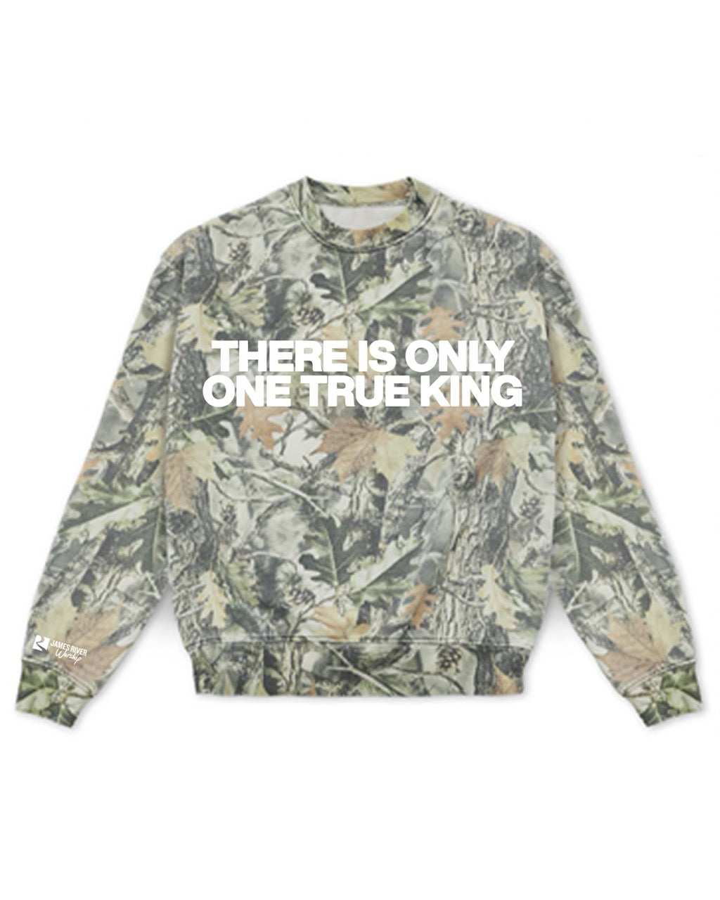 One True King Camo Crew