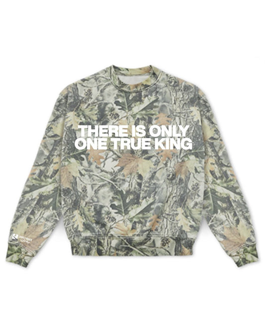 One True King Camo Crew