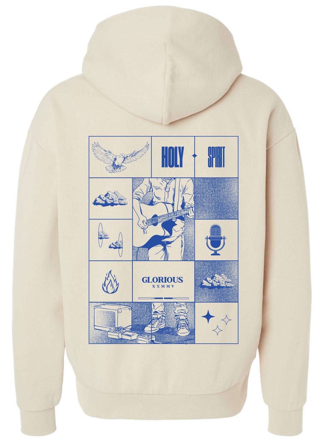 Glorious Cream Hoodie