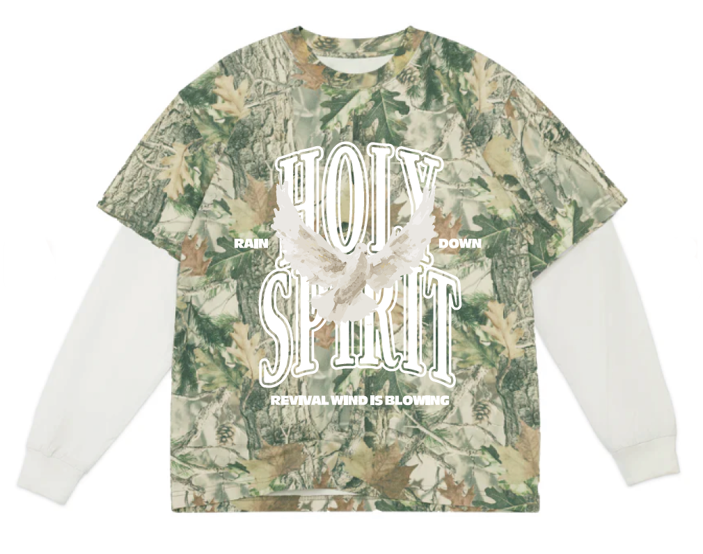 Rain Down Camo Long Sleeve