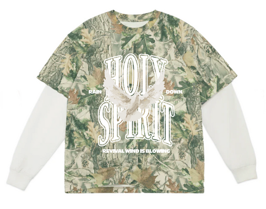 Rain Down Camo Long Sleeve
